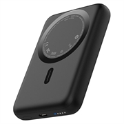 C1030 10000mAh magnetisk powerbank med 20W USB-C-hurtigopladning - sort