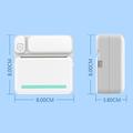 C19 Bluetooth termoprinter til selvklæbende mærkater til studerende, standardversion - grøn