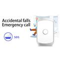 C20 Alarm til overvågning af ældre - 1 opkaldsknap, 2 modtagere - Sølv