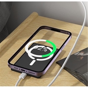 C22 magnetisk trådløs powerbank 5000mAh med 20W USB-C-hurtigopladning - sølv