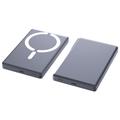 C26 10000mAh magnetisk powerbank med 18W USB-C-hurtigopladning - grå