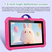 C8 Q88 Uddannelses-tablet til børn med Android 13 - Pink