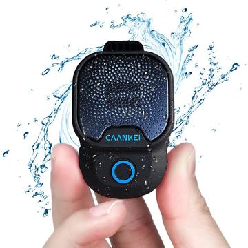 CAANKEI CWS03 Mini vandtæt Bluetooth-højttaler med 30 timers spilletid - Sort