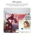 CB71 Trådløst sikkerhedskamera med PIR-bevægelsesregistrering - sort