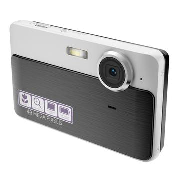 CD-AF 16X zoom digitalkamera til studerende - sort / hvid