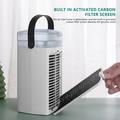 CF-002T Bærbar bordmodel luftkøler - USB, berøringsbetjening, 480ml vandbeholder - hvid