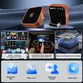CP030-3 2-i-1 trådløs CarPlay- og Android Auto-adapter - orange / sort