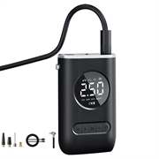 CQB-3668 Trådløs Luftpumpe til Bil, MC, Cykel, bolde - genopladelig - sort