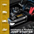 CY97 Startbooster til biler med luftkompressor, USB-A/USB-C-powerbank
