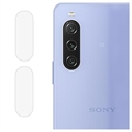 Sony Xperia 10 V Kamera Linse Hærdet Glas Beskytter - 2 Stk.