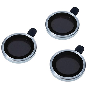 iPhone 14 Pro/14 Pro Max Kamera Linse Hærdet Glas Beskytter - 3 Stk. - Blå