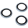 iPhone 14 Pro/14 Pro Max Kamera Linse Hærdet Glas Beskytter - 3 Stk. - Blå