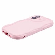 iPhone 16 Candy Color Wavy TPU Cover