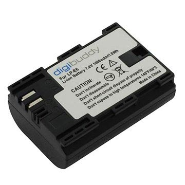 Canon LP-E6 Batteri - 1600mAh