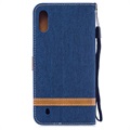 Canvas Diary Series Samsung Galaxy M10 Pung (Open Box - Fantastisk stand) - Mørkeblå