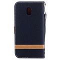 Canvas Diary Samsung Galaxy J3 (2017) Pung - Sort