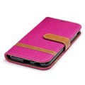 Canvas Diary Samsung Galaxy J3 (2017) Pung - Hot Pink
