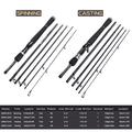 Capici carbon Teleskob fiskestang 128g / 2.1m - Casting