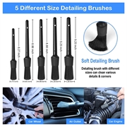 Bilrengøringsværktøjssæt til Indvendig og Udvendig - 22 Stk.