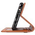 Kort sæt Series Samsung Galaxy Note9 Flip Cover med Pung - Brun