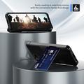 Samsung Galaxy A55 Kortholder Hybrid Cover - Sort