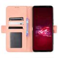 Asus ROG Phone 6/6 Pro Pung Cover med Kortholder - Pink
