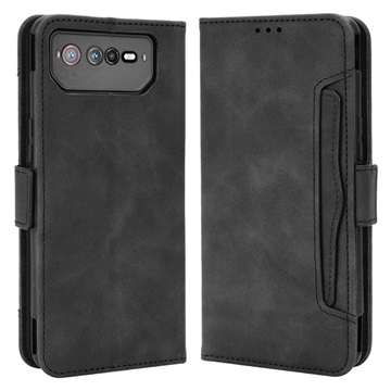 Asus ROG Phone 6/6 Pro Pung Cover med Kortholder - Sort