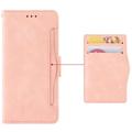 Google Pixel 7 Pro Pung Cover med Kortholder - Pink