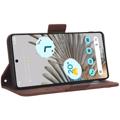 Google Pixel 7 Pung Cover med Kortholder - Brun