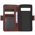 Google Pixel 7 Pung Cover med Kortholder - Brun