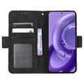 Motorola Edge 30 Neo Pung Cover med Kortholder - Sort