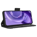 Motorola Edge 30 Neo Pung Cover med Kortholder - Sort