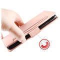 Motorola Moto E20 Pung Cover med Kortholder - Pink