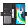 Cardholder Series Motorola Moto E7 Plus Pung - Sort