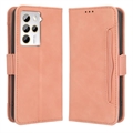 HTC U23/U23 Pro Pung Cover med Kortholder - Pink