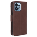 Motorola Edge 40 Pro/Edge+ (2023) Pung Cover med Kortholder - Brun