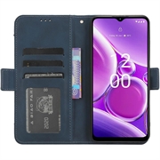 Nokia G42 Pung Cover med Kortholder - Blå