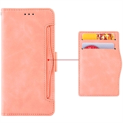 Nokia G42 Pung Cover med Kortholder - Pink