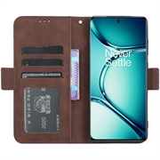 OnePlus Ace 2 Pro Pung Cover med Kortholder - Brun