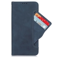 Samsung Galaxy Z Fold5 Pung Cover med Kortholder - Blå