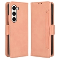 Samsung Galaxy Z Fold5 Cardholder Series Pung Taske - Pink