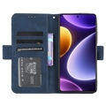 Xiaomi Redmi Note 12 Turbo/Poco F5 Pung Cover med Kortholder - Blå
