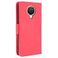 Nokia G10/G20 Pung Cover med Kortholder - Rød