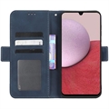 Samsung Galaxy A14/A14 5G Pung Cover med Kortholder - Blå