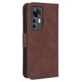 Xiaomi 12T/12T Pro Pung Cover med Kortholder - Brun