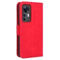 Xiaomi 12T/12T Pro Pung Cover med Kortholder - Rød