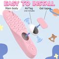 Skosåler med tegneseriemønster og AirTag 1/2-holder og beskyttelsesfilm - 135-150mm - Pink