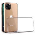 iPhone 11 Pro Max TPU Cover med 2x Skærmbeskyttelse Hærdet Glas - Klar