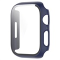 Apple Watch Series 9/8/7 Cover med Skærmbeskyttelse Hærdet Glas - 45mm - Blå