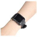 Apple Watch Series SE (2022)/SE/6/5/4 Cover med Zirkon Dekoration - 40mm - Sort